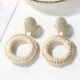 Boucles d'oreilles influences africaines