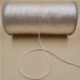 Fil satin pour macramé 2mm pour 10m couleur Blanc