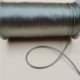 Fil satin pour macramé 2mm pour 10m couleur Gris métal