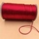 Fil satin pour macramé 2mm pour 10m couleur Rouge